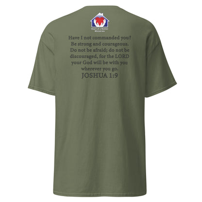 Joshua 1:9 Cross Tee | HOAMM