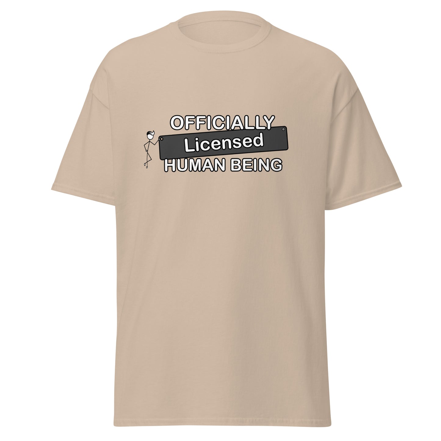 Officially Licensed Human Being Tee (Light Variation)