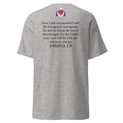Joshua 1:9 Cross Tee | HOAMM