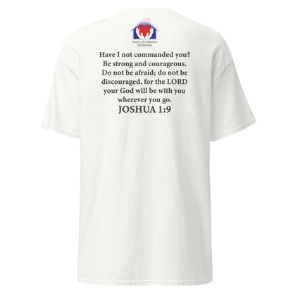 Joshua 1:9 Cross Tee | HOAMM