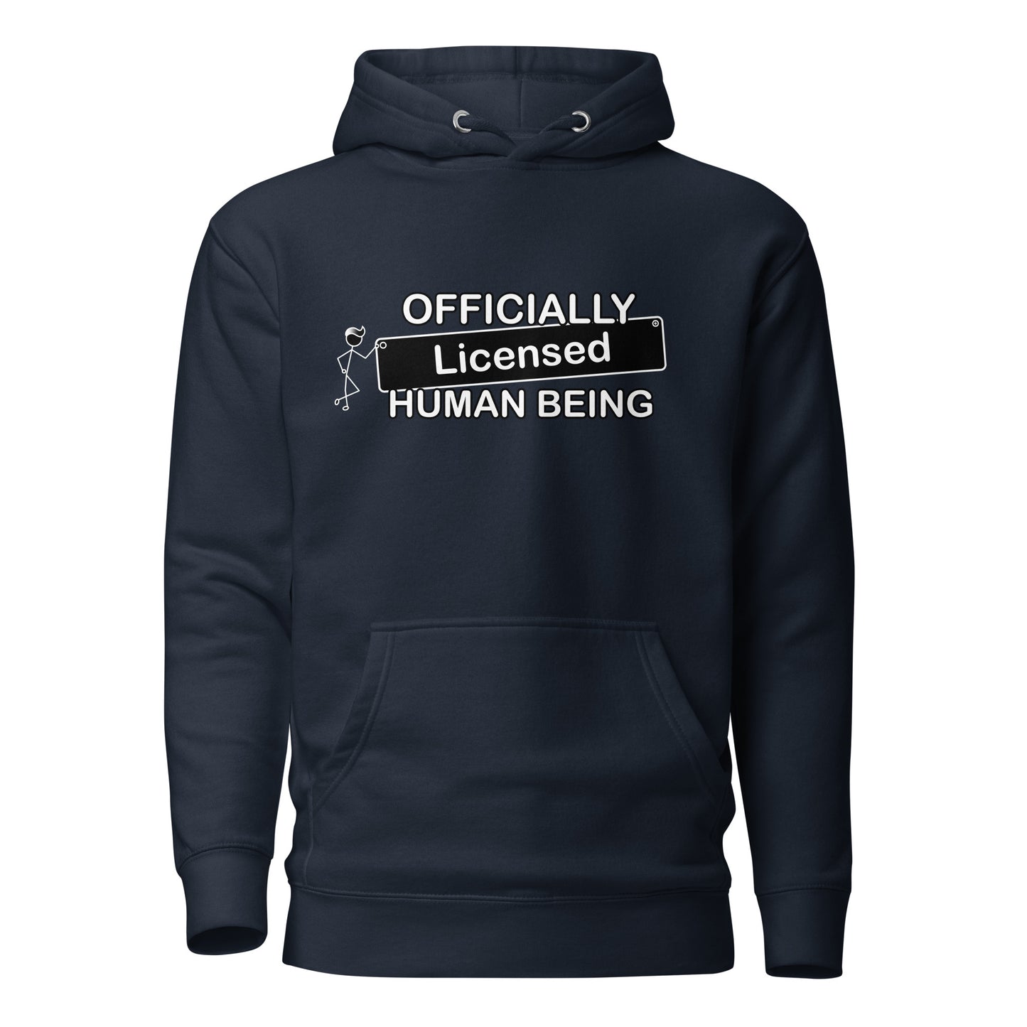 Officially Licensed Human Being Hoodie (Dark Variations)